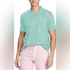 Polo Ralph Lauren Classic Fit All Over Pony Shirt. New. Mens Sizes: L